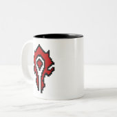Horde-Tasse Zweifarbige Tasse (Vorderseite Links)
