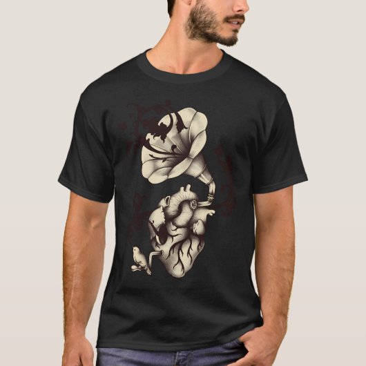 Höre deinem Herzen zu T-Shirt (Vorderseite)