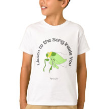 "Höre dem Lied in dir" Kinder-T-Shirt