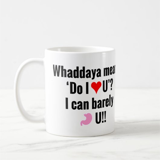 Höre ich die Tasse des Gepäcks? (Links)