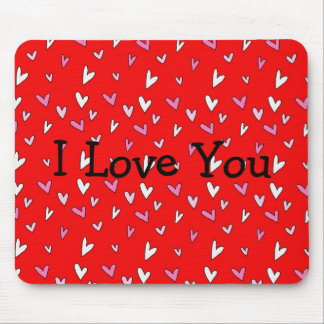 Höre ich Liebe Sie Mousepad