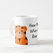 Höre mich, wenn ich brühe kaffeetasse (Vorderseite Links)