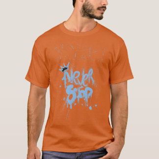 Höre niemals auf Motivationalee für Hustler und Er T-Shirt