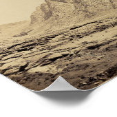 Horeb in der Wüste Sinai Poster (Ecke)