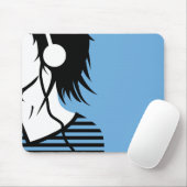 hören 2 die Musik _7 Mousepad (Mit Mouse)