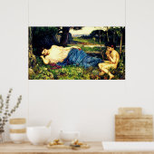 Hören auf seine süße Pipings (1911)~ Fine Art Poster (Küche)