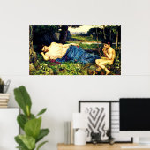 Hören auf seine süße Pipings (1911)~ Fine Art Poster (Heimbüro)