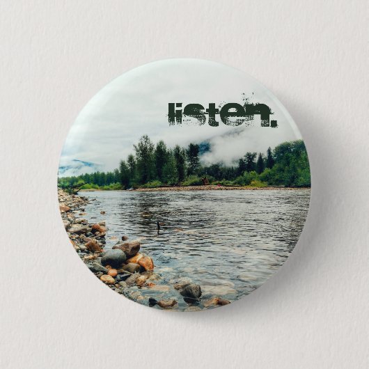 "Hören" Button (Vorderseite)