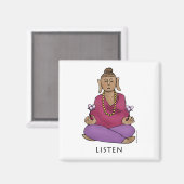 Hören Magnet (Vorderseite/Rückseite)