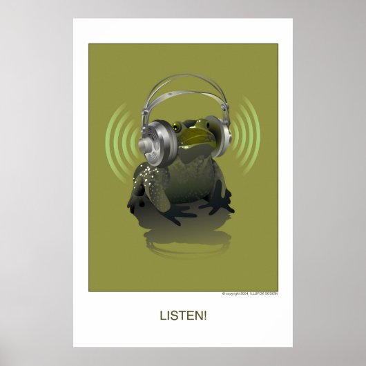 Hören Poster (Vorne)