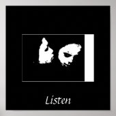 Hören Poster (Vorne)