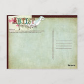 "Hören" Postkarte (Rückseite)