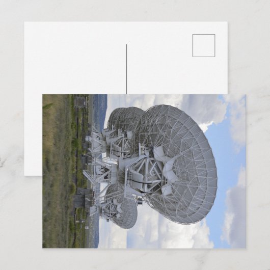 Hören Postkarte (Vorne/Hinten)