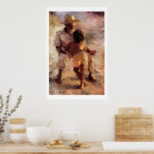 Hören Sie auf die leise Stimme der Erfahrung. Poster (Küche)