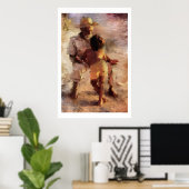 Hören Sie auf die leise Stimme der Erfahrung. Poster (Heimbüro)