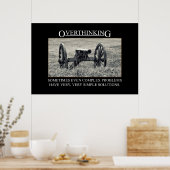 Hören Sie auf, die Lösungen für Probleme zu überde Poster (Küche)