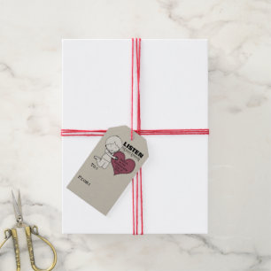 Hören Sie auf Ihr Herz Geschenkanhänger