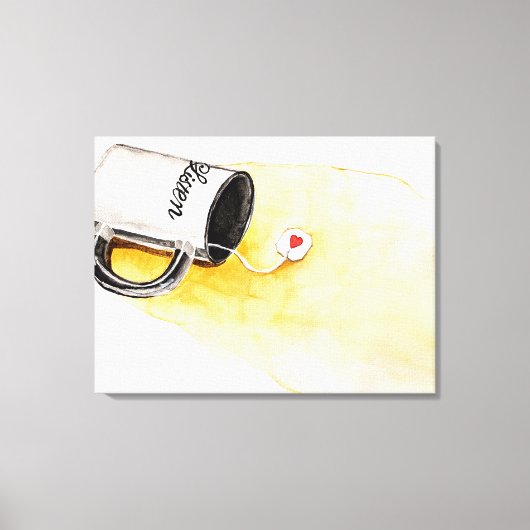 Hören Sie auf Liebe Leinwanddruck (Vorderseite)