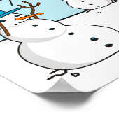 Hören Sie auf mit meinem Kopf zu reden Poster (Ecke)