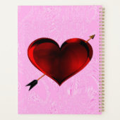 Hören Sie auf Pink Ice Spiral Notebook Planer (Rückseite)