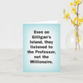 Hören Sie auf Professor, nicht Millionär Pandemie Karte (Gelbe Blume)