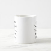 Hören Sie auf zu reden, fangen Sie an, mit einem Kaffeetasse (Mittel)