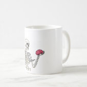 Hören Sie auf zu überdenken Kaffeetasse (VorderseiteRechts)