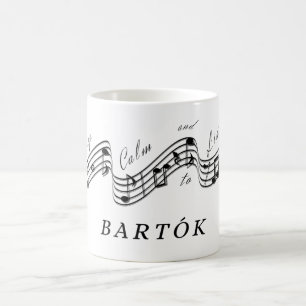 Hören Sie Béla Bartók Best Classic Music Composer Kaffeetasse