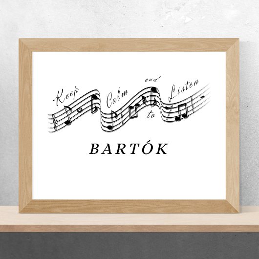 Hören Sie Béla Bartók Best Classic Music Composer Poster