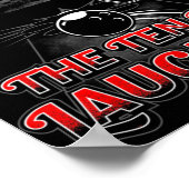 Hören Sie das Zehn Button Laughing - Fun Bowler &  Poster (Ecke)