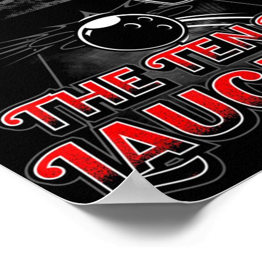 Hören Sie das Zehn Button Laughing - Fun Bowler &  Poster (Ecke)