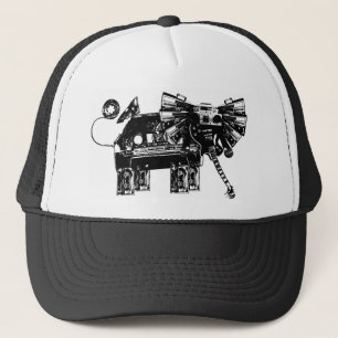 hören Sie die Elefanten Truckerkappe
