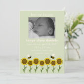 Hören Sie die Geburtserklärung von Buzz Ankündigung (Stehend Vorderseite)