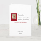 Hören Sie die Musik Karte (Rückseite)