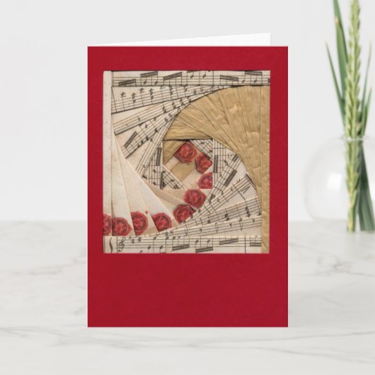 Hören Sie die Musik Karte (Vorderseite)