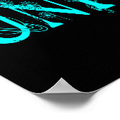 Hören Sie die Stars des Universums Lotus moon Sun Poster (Ecke)