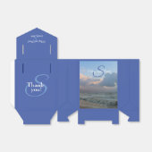 Hören Sie die Wellen Hochzeit Geschenkschachtel (Ungefaltet)