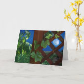 Hören Sie es durch die Grapevine Funny Birthday Ca Karte (Gelbe Blume)