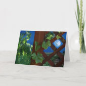 Hören Sie es durch die Grapevine Funny Birthday Ca Karte (Vorderseite)