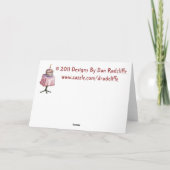 Hören Sie! Happy Birthday Karte (Rückseite)