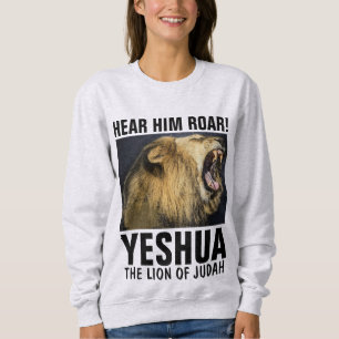 HÖREN SIE IHN ROAR! YESHUA, LION JUDAH T - Shirt