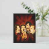 Hören Sie Ihr Herz aus Postkarte (Stehend Vorderseite)