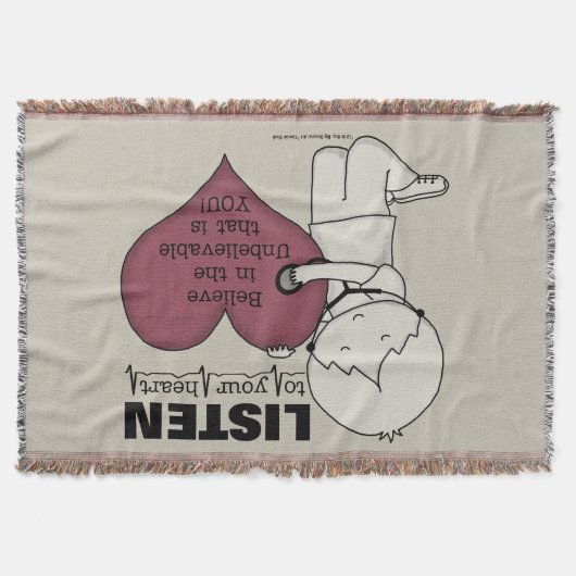 Hören Sie Ihr Herz Decke (Vorderseite)