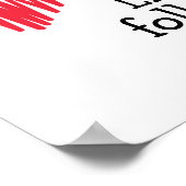 Hören Sie Ihr Herz Poster (Ecke)