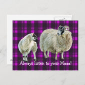 Hören Sie immer auf Ihren Maaa! Postkarte (Vorne/Hinten)