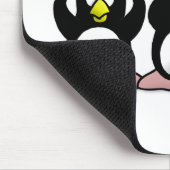 Hören Sie keine schlechten Pinguine Mousepad (Ecke)