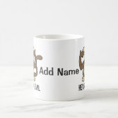 Hören Sie keine Übel-Affen - zu personifizieren Kaffeetasse (Mittel)