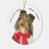 Hören Sie? Keramikornament (Links)