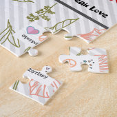 Hören Sie Liebe, sehen Sie Liebe, sprechen Sie Puzzle (Seite)