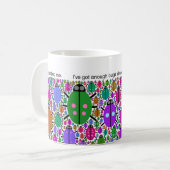 hören Sie mich nicht ab Kaffeetasse (Vorderseite Links)